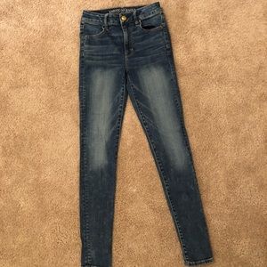 American Eagle super stretch jeans